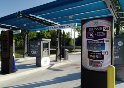 menu and paystation